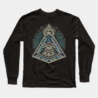 new world order - world order illuminati new world order Long Sleeve T-Shirt